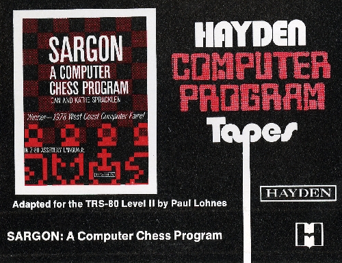 Sargon: A Computer Chess Program