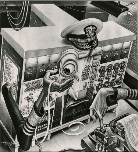 Illustration of Harvard Mark III