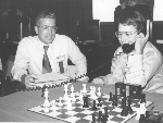 Genie vs Schach at the 2nd North American Computer Chess Championship in Chicago, Illinois