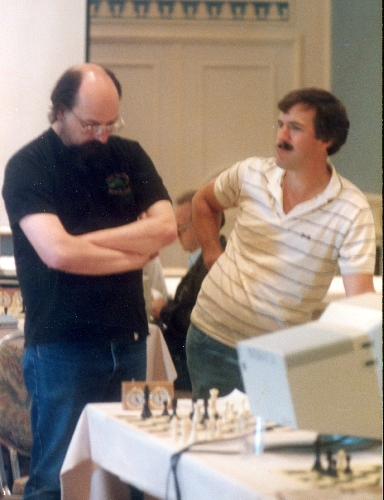 Thompson and Kittinger at 6th World Computer Chess Championship in Edmonton, Alberta