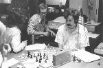 Hansen, Perry and Slate at 1st World Computer Chess Championship in Stockholm