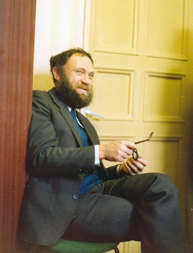 Kaissa team member Vladimir Arlazarov at his Moscow office