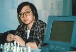 Feng-Hsiung Hsu, Deep Thought co-developer, at the 1989 World Computer Chess Championships in Edmonton, Alberta