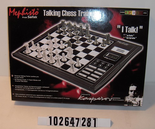 Mephisto Talking Chess Trainer by Saitek Level 3 Complete