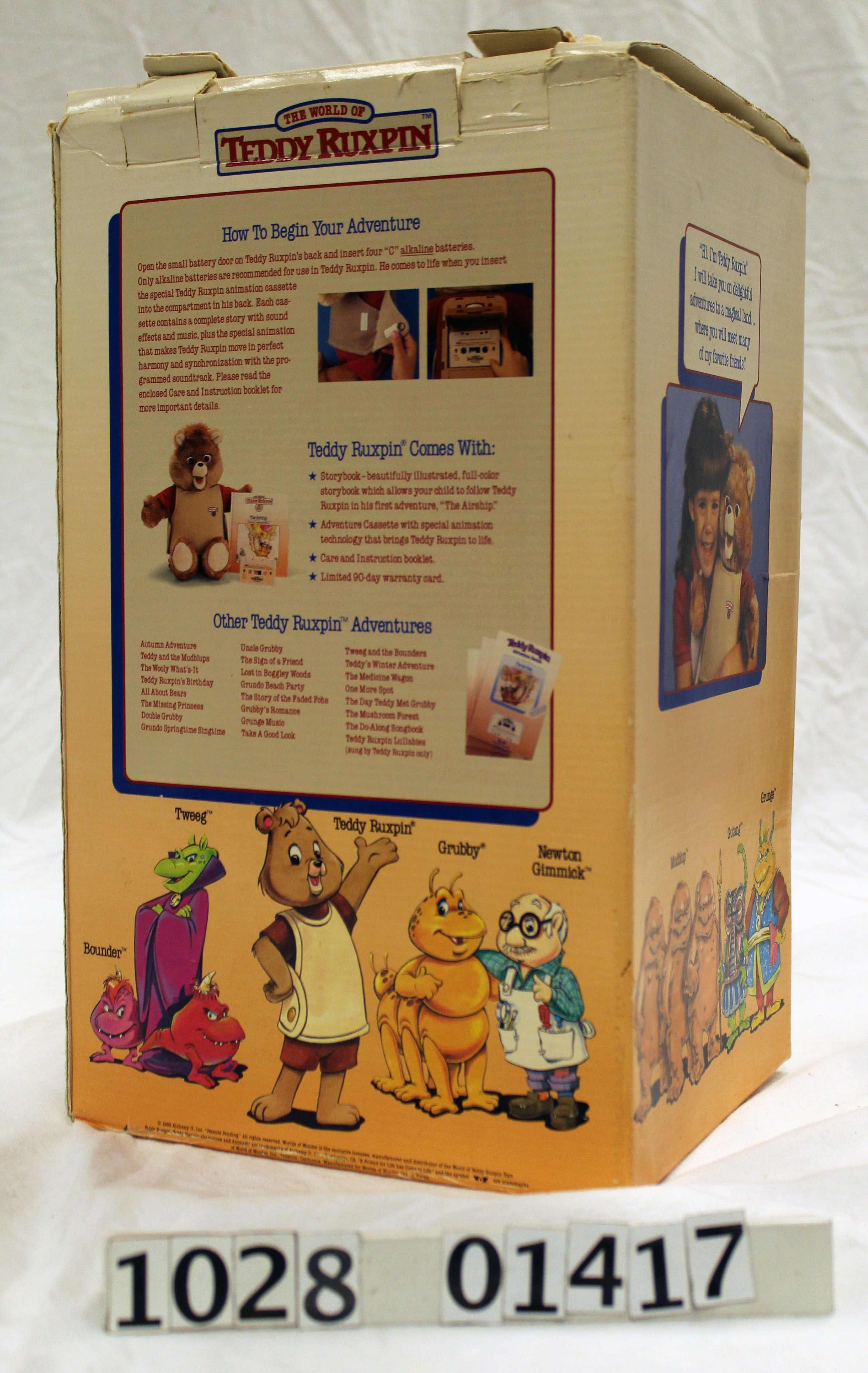 Teddy Ruxpin Box | 102801417 | Computer History Museum