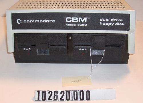 Commodore 8050 floppy disk drive, dual drives | 102620000