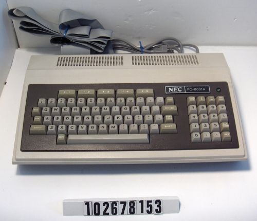 NEC PC-8001A Personal Computer CPU and Keyboard | 102678153