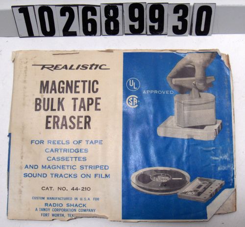 Magnetic bulk tape eraser, 102689930